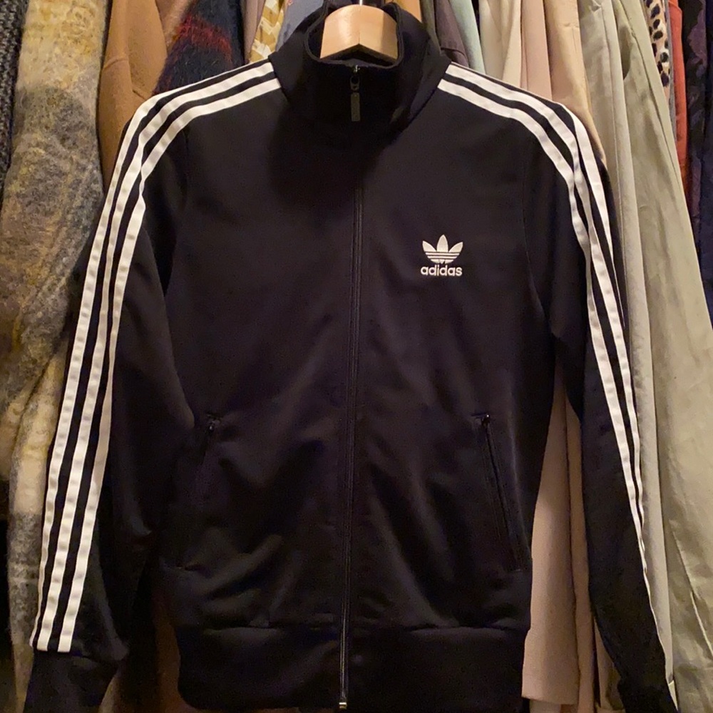 Adidas Black Firebird Track Jacket